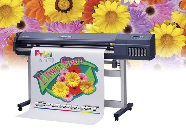 1999 The CJ-500 is the world’s first 6-color wide-format inkjet printer/cutter.