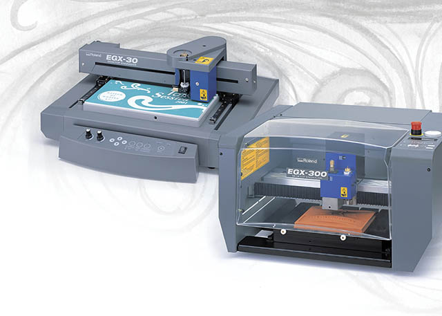 2001 Roland launches the EGX Series engravers, the industry’s best value in computerized desktop engraving.