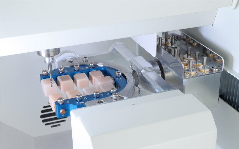 Inside the DWX-51D Dental Mill