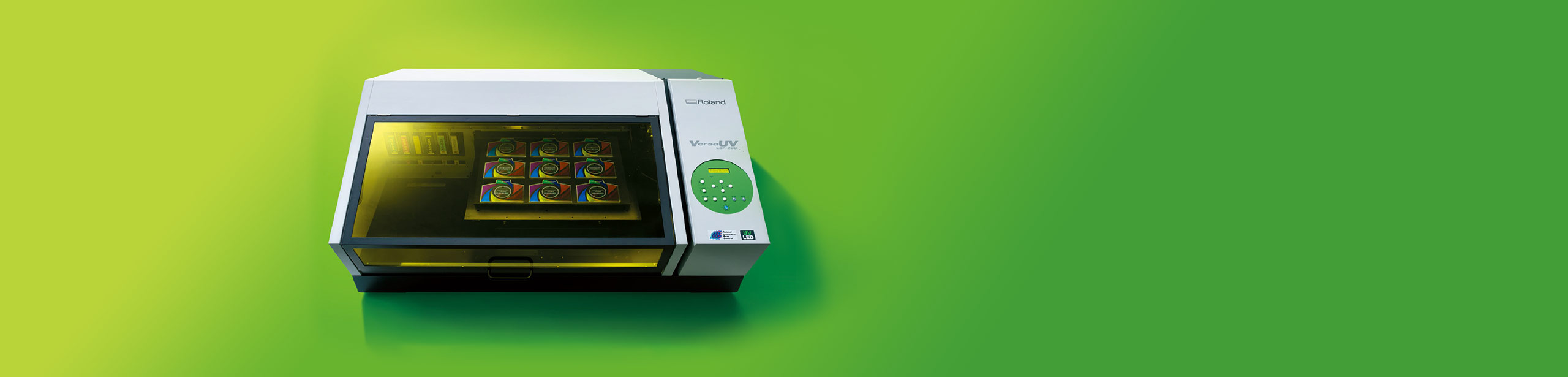 VersaUV LEF-200 Benchtop UV Flatbed Printer