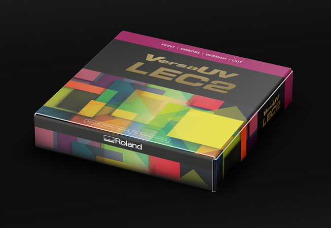 Colourful folding carton packaging prototype