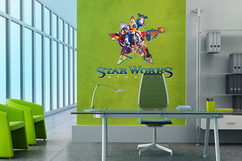VersaCAMM VSi Series wall graphics