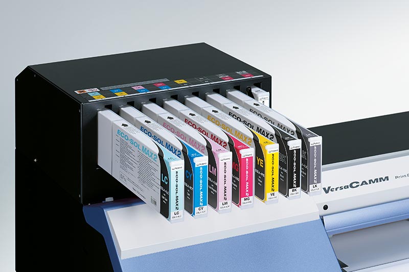 VersaCAMM VSi front-loading ink cartridge system