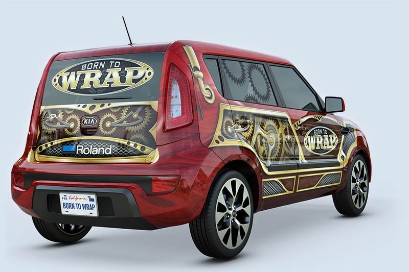 SOLJET Pro 4 XR 640 vehicle wrap